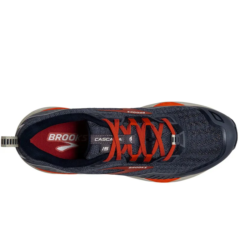 Brooks Men's Cascadia 15 - Navy-4